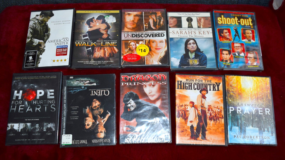 New Sealed Lot 10 DVD American Sniper DVD Bradley Cooper+ more